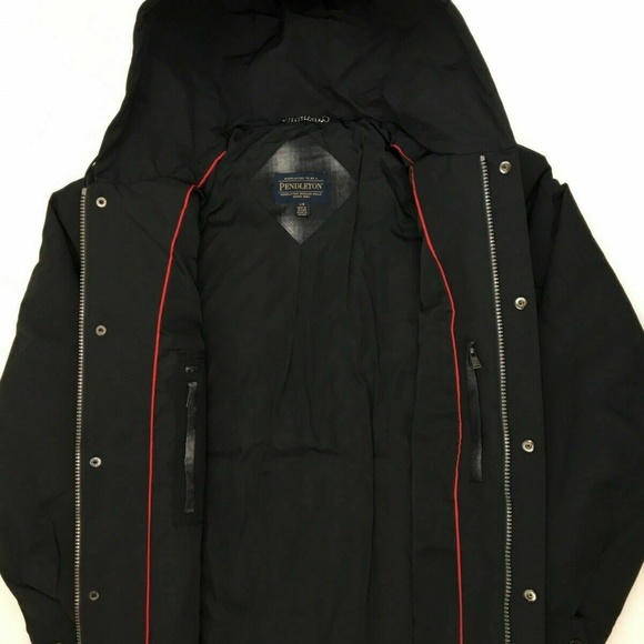 Pendleton Men's Water Resistant Down Jacket Black - Picture 5 of 7